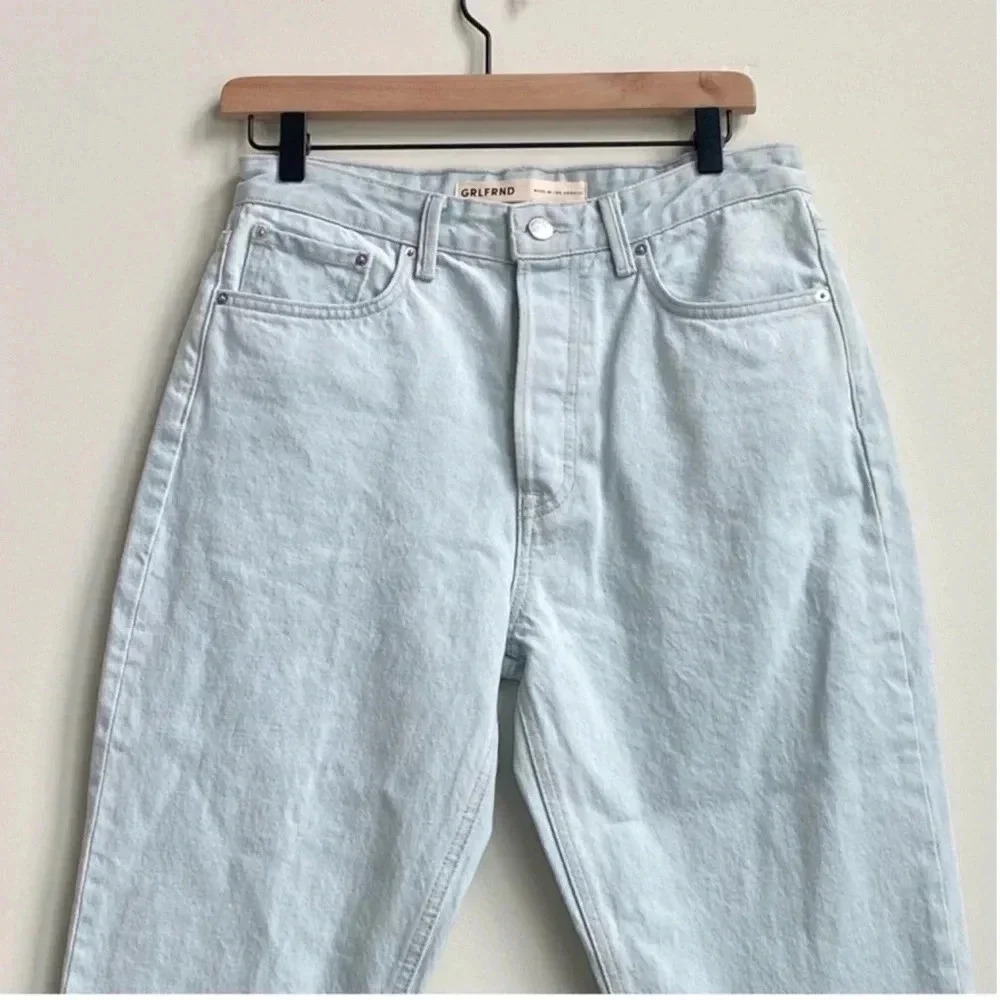 NWT GRLFRND Jeans Karolina High Rise Straight Crop Size 27 Indio - Picture 7 of 12